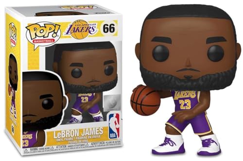 Funko POP! NBA レイカーズ レブロン・ジェームス マルチカラー フィギュア 9.5cm