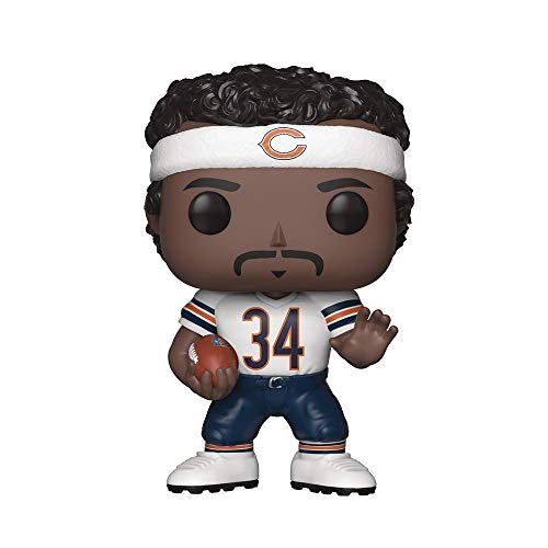 Funko Pop NFL レジェンド ウォルター ペイトン ホワイト コレクタブル スポーツファン向け 公式グッズ..