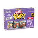 Funko Bitty Pop ディズニープリンセス ラプンツェル メリダ モアナ サプライズミニフィギュア付き 2.2cm コレクション ディスプレイ台座付き