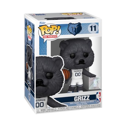 Funko POP! NBA マスコット メンフィス グリズリーズ コレクタブル 公式グッズ スポーツファン向け コ..