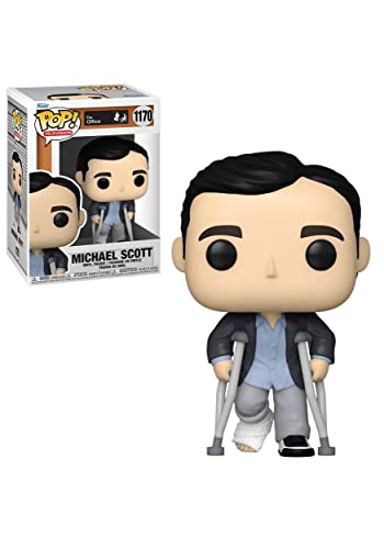 Funko POP TV ザ オフィス マイケル 松葉杖 マルチカラー 57396