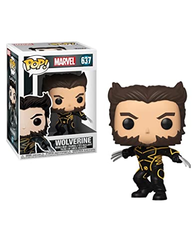 Funko Pop! マーベル X-Men 20周年記念 ジャケット姿のウルヴァリン フィギュア