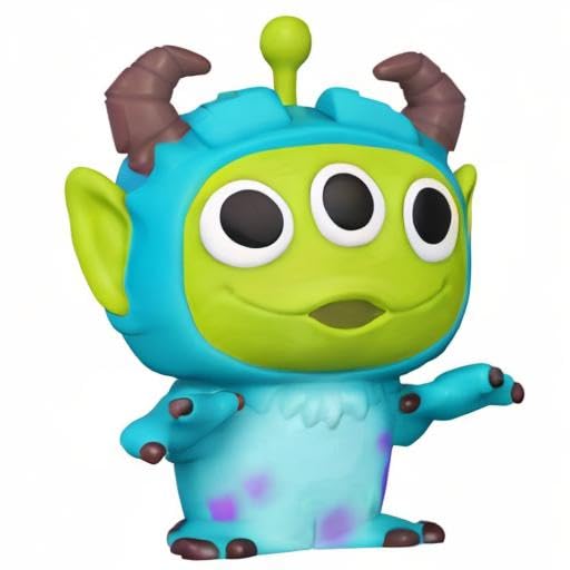 Funko Pop ディズニー ピクサー エイリアン リミックス サリー マルチカラー 3.75インチ フィギュア
