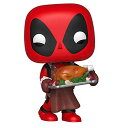 フィギュア マーベル ホリデー デッドプール ターキー付き Funko Pop