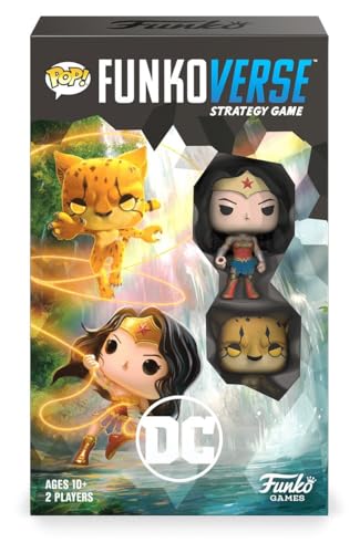 DCコミックス フィギュア付きボードゲーム Funkoverse 102 2人用セット
