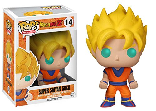 樂天商城 - Funko Pop! ドラゴンボールZ 超サイヤ人 孫悟空 フィギュア ビニール製 ミニフィギュア アニメ キャラクター グッズ コレクション