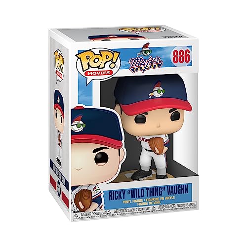 乐天商城 - Funko Pop! メジャーリーグ リッキー ボーン 映画 野球 フィギュア ビニールフィギュア Funko Pop! Movies Major League Ricky Vaughn