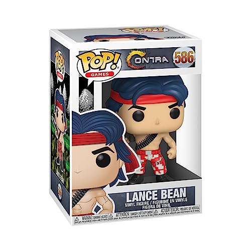 乐天商城 - Funko Pop! Games 魂斗羅 ランス フィギュア コントラ ビニールフィギュア ゲーム キャラクター グッズ