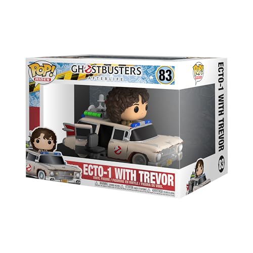 Rakuten - Funko Pop! ライド スーパーデラックス ゴーストバスターズ アフターライフ ECTO-1 エクト1 トレヴァー フィギュア ビニール人形 車 ミニチュア 映画 キャラクター コレクション