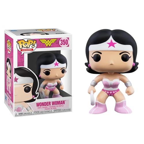 樂天商城 - Funko Pop! DCヒーローズ ワンダーウーマン 乳がん啓発 ピンクリボン フィギュア ビニールフィギュア コレクション