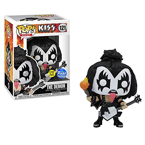 Funko Pop! KISS キッス ザ・デーモン グロウ・イン・ザ・ダーク 蓄光 オンライン限定 フィギュア ビニールフィギュア ロック バンド