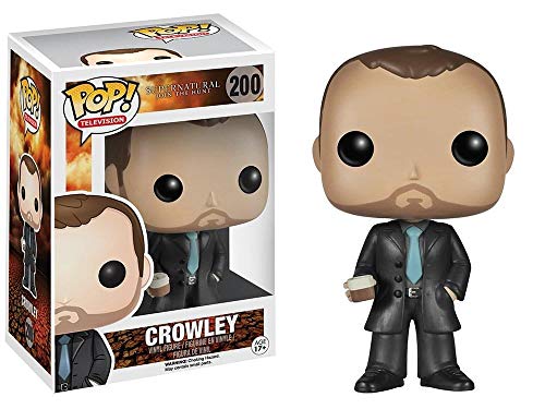Funko Pop! スーパーナチュラル クラウリー フィギュア Funko Pop! TV Supernatural Crowley 海外ドラマ ビニールフィギュア コレクション