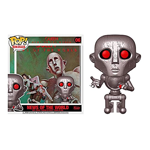Funko Pop! アルバム クイーン 世界に捧ぐ(News of the World) フィギュア ビニール製 ロック バンド 音楽 コレクション グッズ