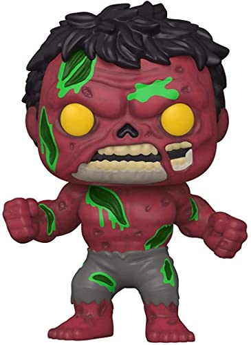 Funko Pop マーベル マーベル ゾンビーズ レッドハルク フィギュア ビニールフィギュア 人形 置物 コレクション