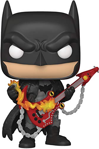 Funko Pop! DCコミックス ダークナイツ：デスメタル バットマン ウィズ ギター フィギュア PREVIEWS限定 ビニールフィギュア