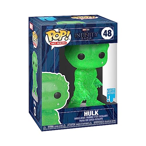 樂天商城 - Funko Pop! アーティストシリーズ マーベル インフィニティ・サーガ ハルク 限定 フィギュア ポップ ビニール ボブルヘッド タイムストーン プロテクター付