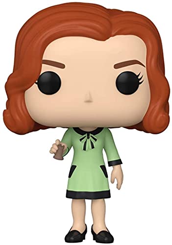 Funko Pop! クイーンズ・ギャンビット ベス・ハーモン フィギュア ルーク付き ビニール製 Netflix ドラマ チェス コレクター