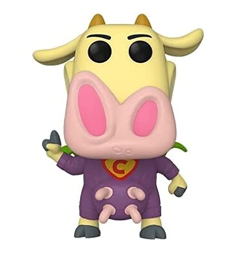 Funko Pop! アニメーション カウ＆チキン スーパーカウ フィギュア ポップ ビニール カートゥーンネットワーク キャラクター グッズ
