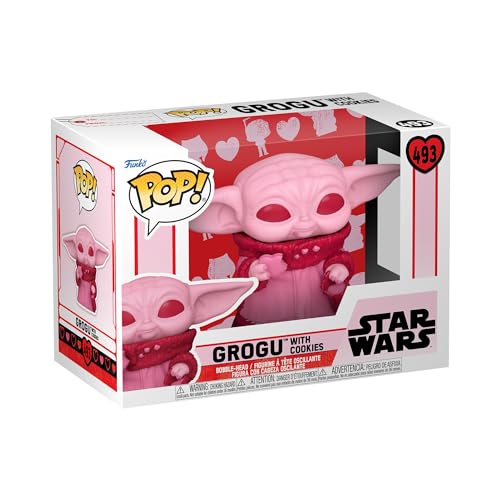 Rakuten - Funko Pop! スターウォーズ グローグー バレンタイン クッキー フィギュア ボブルヘッド ビニール製 限定版