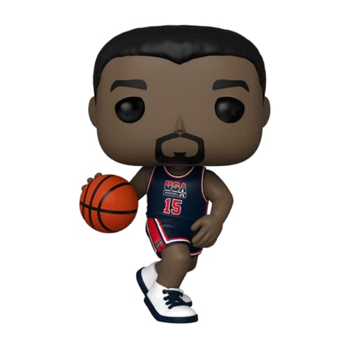 Funko Pop! ジャンボ NBA アメリカ代表 マジック・ジョンソン 1992 ドリームチーム ネイビーユニフォーム フィギュア バスケットボール ビニールフィギュア 特大サイズ スペシャルエディション