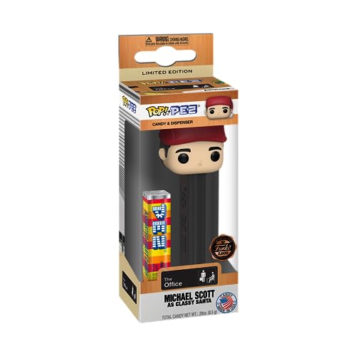 Funko Pop! ペッツ ジ・オフィス マイケル・スコット お洒落なサンタ フィギュア キャンディディスペンサー クリスマス コレクション 雑貨