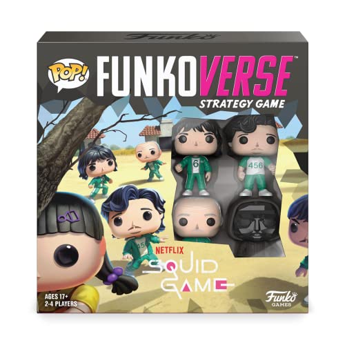 Funko Pop! バース イカゲーム 4パック ボードゲーム フィギュア ポップ ビニール フロントマン ストラテジーゲーム 限定版