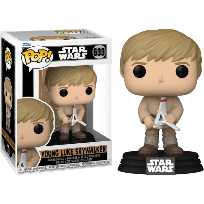 Funko Pop! スター・ウォーズ オビ＝ワン・ケノービ ルーク・スカイウォーカー 幼少期 フィギュア ビニールフィギュア 首振り 人形 コレクション グッズ