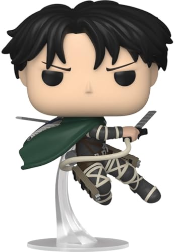 Funko 進撃の巨人 リヴァイ アッカーマン フィギュア ポップ！ ビニール AAAアニメ限定 リヴァイ兵長 アニメ 兵士 コレクション