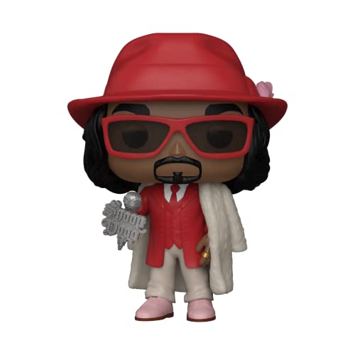 Funko Pop! Rock Snoop Dog Farcourt Mic Figura Figura Vinilo Rapper Hip Hop Música Colección
