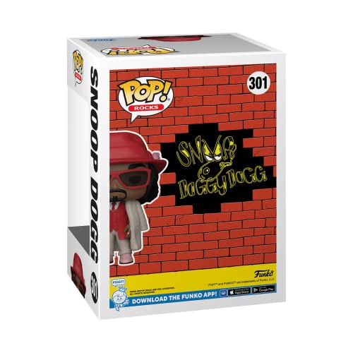 Funko Pop! Rock Snoop Dog Farcourt Mic Figura Figura Vinilo Rapper Hip Hop Música Colección — vista 3