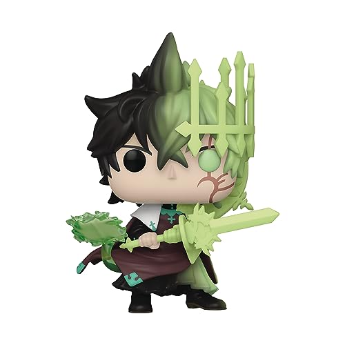 Funko Pop! 블랙 클로버 유노 제퍼의 정령 축광판 한정 피규어 비닐 피규어 애니메이션 상품