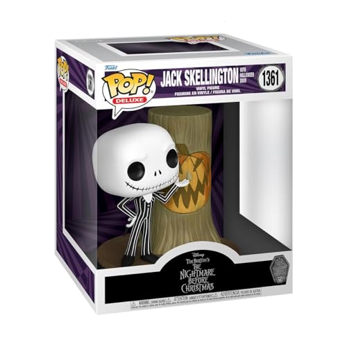 Funko Pop! デラックス ディズニー ナイトメアー・ビフォア・クリスマス 30周年 ジャック・スケリントン ハロウィンタウンのドア フィギュア ビニールフィギュア コレクション ギフト