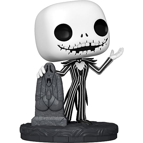 Funko Pop ディズニー ナイトメアー ビフォア クリスマス 30周年記念 ジャック スケリントン 墓石付き フィギュア ビニールフィギュア キャラクターグッズ