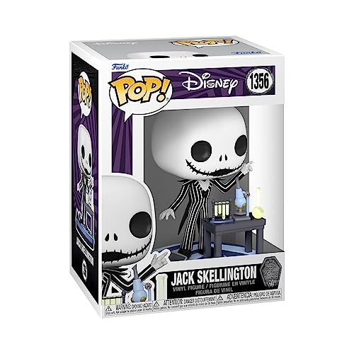 樂天商城 - Funko Pop! ディズニー ナイトメアー・ビフォア・クリスマス 30周年 ジャック・スケリントン ラボ フィギュア ビニールフィギュア 映画 キャラクター コレクション