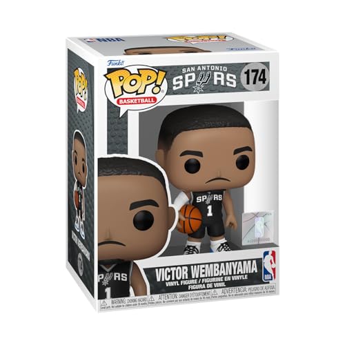 商品説明 Funko Pop! NBA サンアントニオ・スパーズ ビクター・ウェンバンヤマ ビニール フィギュア アウェイユニフォーム【商品仕様】・ カテゴリ：フィギュア・ ブランド：Funko（Funko Pop!）・ シリーズ：POP!・ スポーツ：NBA（バスケットボール）・ チーム：サンアントニオ・スパーズ・ 選手名：ビクター・ウェンバンヤマ・ サイズ：高さ約10cm・ 素材：ビニール【特徴】・ NBAの注目選手であるビクター・ウェンバンヤマをFunko Pop!独自のスタイルで立体化・ サンアントニオ・スパーズのアウェイ用ブラック＆グレーユニフォームを着用した姿を再現・ 耐久性のあるビニール素材を採用した、細かなディテールが光るコレクションアイテム・ デスクや棚、ディスプレイケースに収まりやすい約10cmのサイズ感・ 他のFunko Pop!シリーズと並べて飾るのにも最適なNBA公式ライセンス商品 商品について 本製品は海外からの輸入品です。取扱説明書が付属する場合は英語表記となり、日本語説明書は付属しておりません。 ご注意 商品イメージは極力商品本来の色が出るよう注意していますが、 ご覧になる環境（ディスプレイ機器、画面解像度） などにより、 若干の違いが出ることがあります。在庫管理に関しましては細心の注意を払っておりますが、他サイトとの併売の為、在庫切れの場合がございます。万が一売り切れの場合はメールご連絡させていただきます。 納期について お届けの目安を必ずご確認ください。