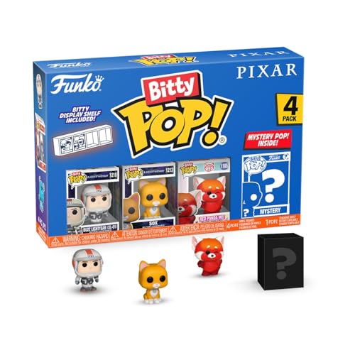 Funko Pop! 비티 팝 디즈니 픽사 버즈 라이트 이어 양말 메이 4 마리 세트 피규어 미니어처 비닐 피규어 컬렉션 팝