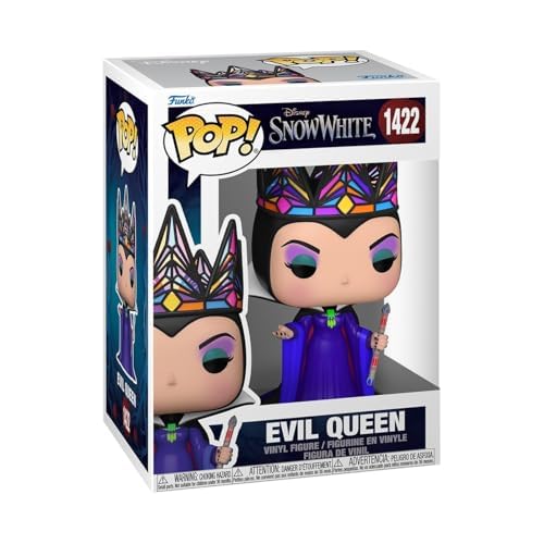 Funko Pop! ディズニー 実写版 白雪姫 女王 イーヴィル・クイーン ブラック パープル ドレス フィギュア ビニールフィギュア キャラクター グッズ Funko Pop! Disney Snow White Evil Queen