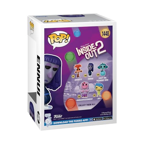 Funko Pop! ディズニー インサイド・ヘッド2 アンニュイ フィギュア ビニールフィギュア ピクサー キャラクター グッズ 映画 置物 インテリア — vista 3