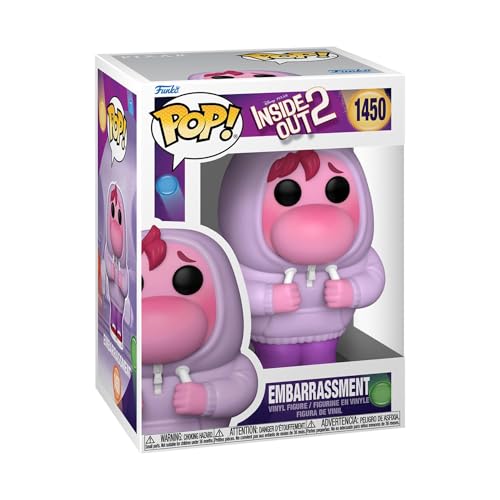 Funko Pop! ディズニー ピクサー インサイド・ヘッド2 ハズカシ フィギュア ビニール ポップ キャラクター インテリア グッズ コレクション