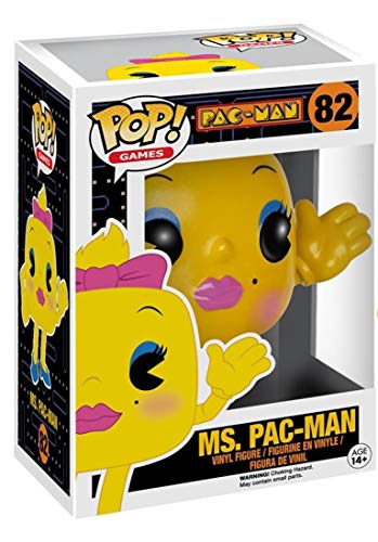 Funko Pop! ゲーム ミズ・パックマン Ms. Pac-Man フィギュア ビニールフィギュア レトロゲーム コレクターズアイテム