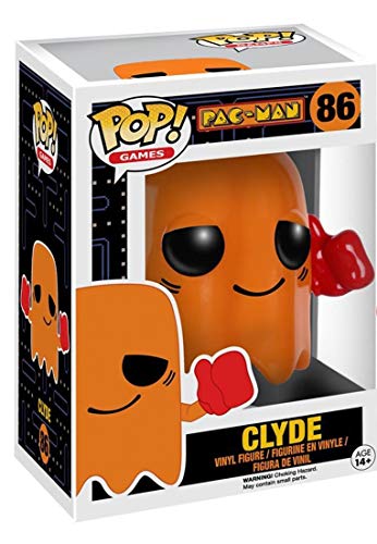 樂天商城 - Funko Pop! ゲームズ パックマン クライド フィギュア ビニール製 コレクション グッズ オレンジ ゴースト