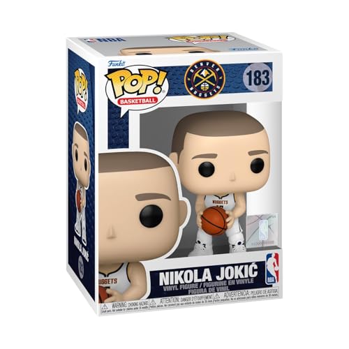Rakuten - Funko Pop! NBA デンバー・ナゲッツ ニコラ・ヨキッチ ホームユニフォーム フィギュア ポップ ビニール バスケットボール コレクション スポーツ