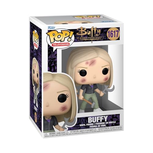 Funko Pop! バフィー 〜恋する十字架〜 バフィー・サマーズ 武器持ち フィギュア ビニールフィギュア 海外ドラマ キャラクター コレクターアイテム