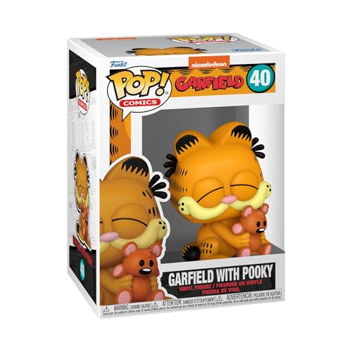 樂天商城 - Funko Pop! コミックス ガーフィールド プーキー フィギュア 人形 ビニール 塗装済み 完成品 キャラクター グッズ コレクターズ アイテム