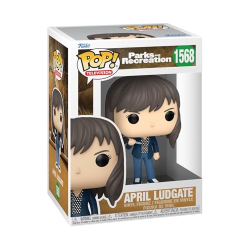 Funko Pop! パークス・アンド・レクリエーション 15周年記念 エイプリル・ラドゲート フィギュア キャラクター グッズ 海外ドラマ ビニール製 コレクション 置物