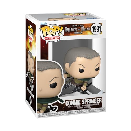 Rakuten - Funko Pop! 進撃の巨人 コニー・スプリンガー フィギュア ビニールフィギュア アニメ 調査兵団 グッズ コレクター ディスプレイ
