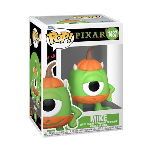Funko Pop! 디즈니 픽사 할로윈 마이크 와조우스키 피규어 비닐 피규어 몬스터즈 잉크 호박 의상 컬렉션