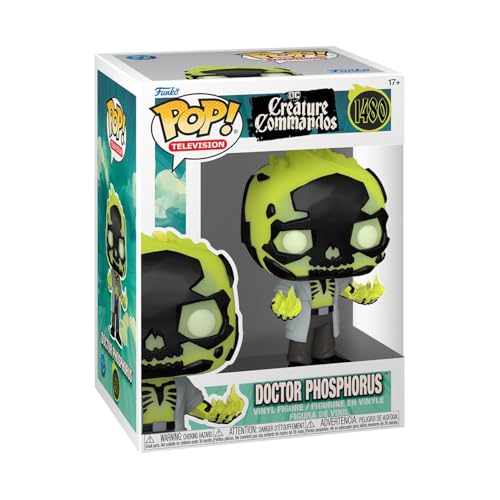 Rakuten - Funko Pop! TV クリーチャー・コマンドーズ ドクター・フォスフォラス フィギュア DCコミックス ビニールフィギュア コレクション ヒーロー