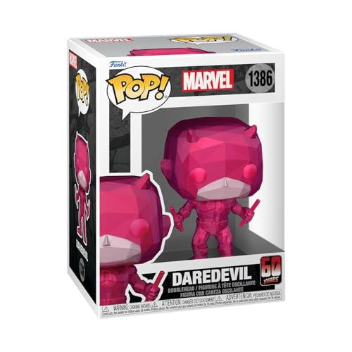 Funko Pop! マーベル デアデビル 60周年記念 デアデビル ファセット フィギュア ビニール フィギュア コレクション キャラクター グッズ