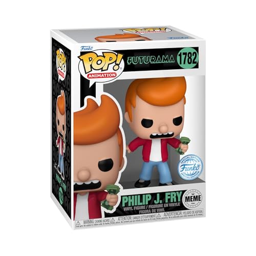 Funko Pop! フューチュラマ フィリップ・J・フライ ミーム版 限定品 フィギュア ビニールフィギュア 人形